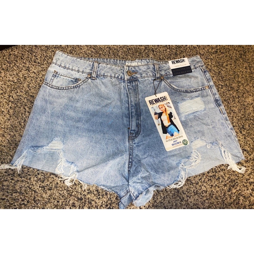 New denim shorts very cute